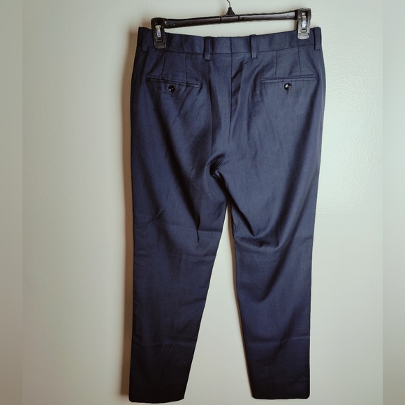 Ted Baker London Men's Jefferson Flat Front Wool Dress Pants, Sz 33 - Picture 11 of 16